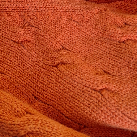 🍊L.L. BEAN Rust Colored Sweater - Picture 5 of 5